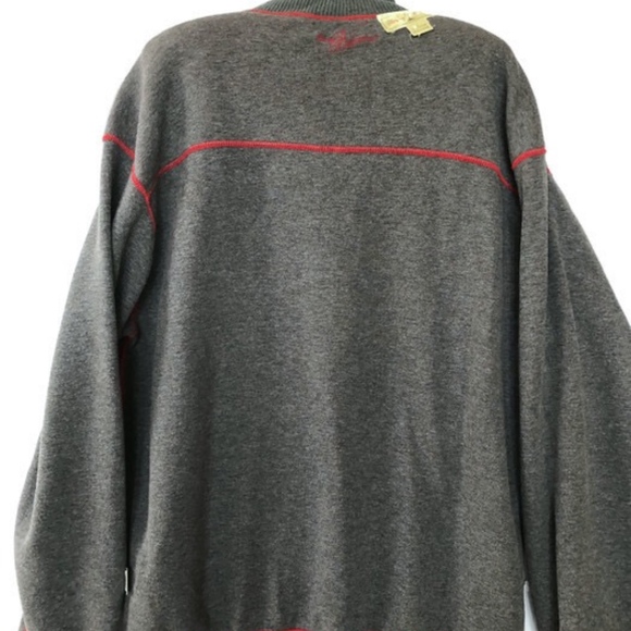 Tommy Bahama Reversible 1/2 Zip On the Flip Side - Picture 5 of 8